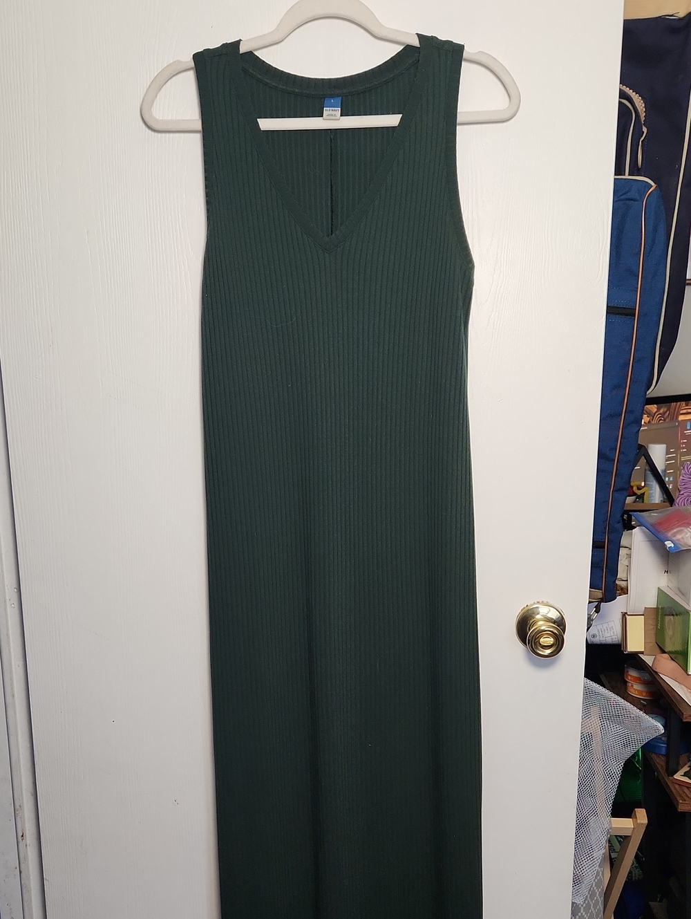 Sleeveless Knit Maxi Dress